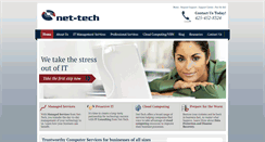 Desktop Screenshot of net-tech.com